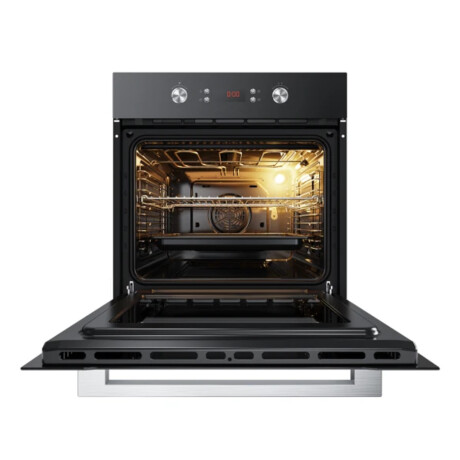 Horno empotrable Midea con grill 60cm MBOG2E0E80ECBK Negro