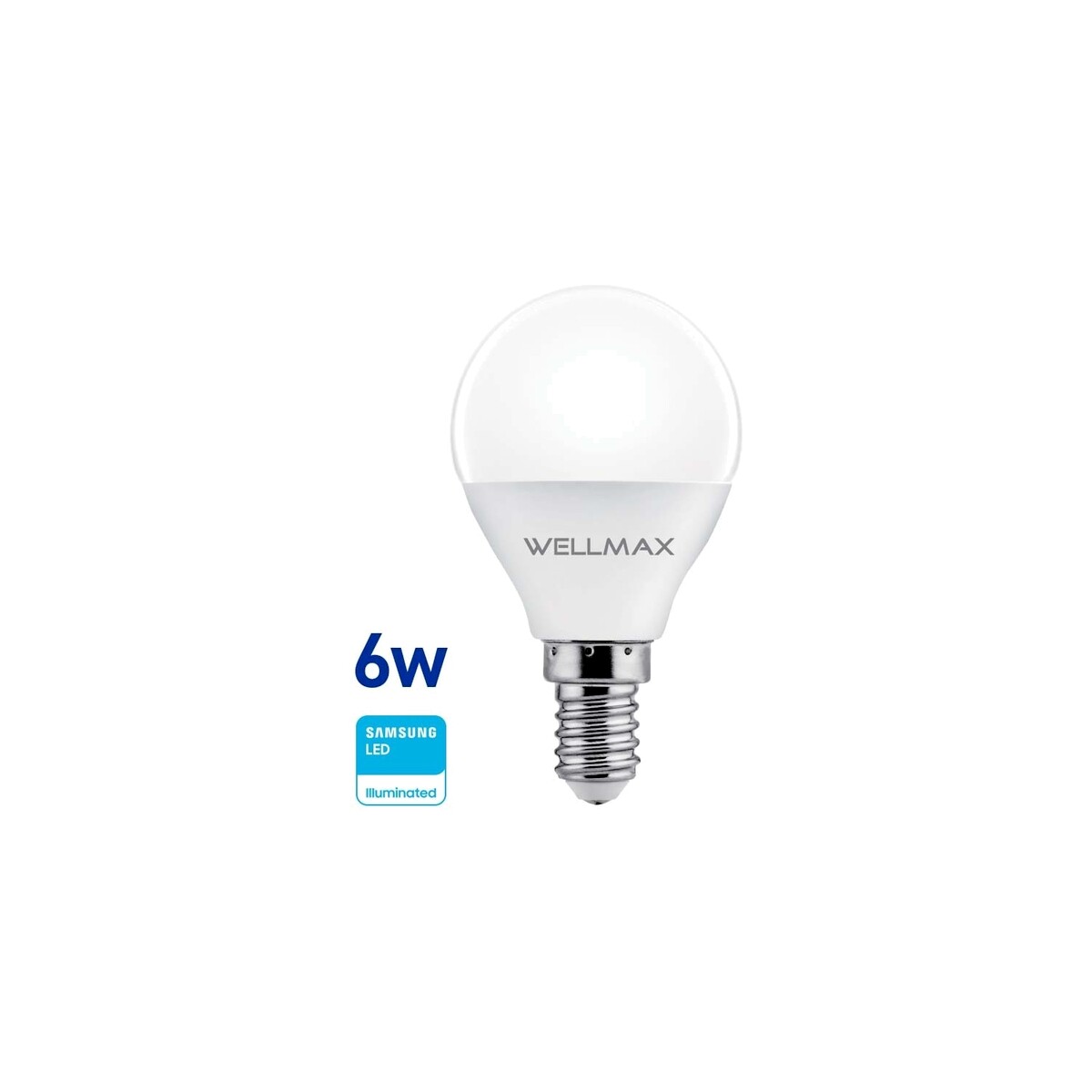 Lampara led gota 6w E14 Bco Fria Wellmax 