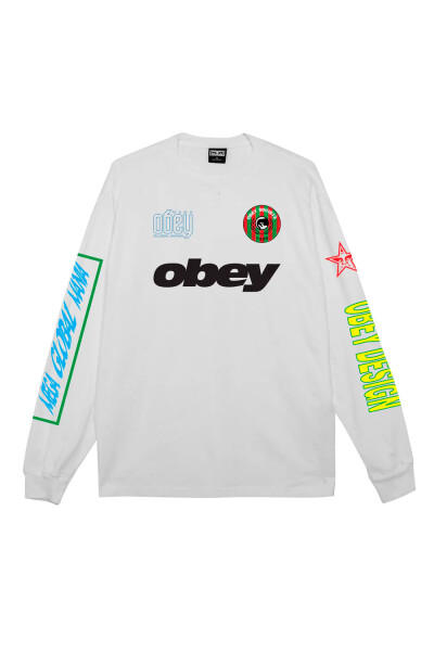OBEY MEGA GLOBAL MANIA Blanco