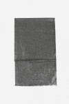 Pashmina shinny lurex negro