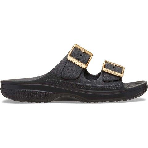 Sandalias Crocs Saturday Metallic Buckle Sandal W Mujer Black