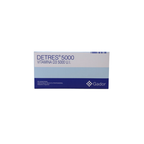 Detres D3 5000 U.I x 30 comprimidos 001