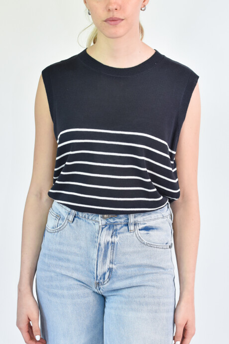 Musculosa Romina Negro