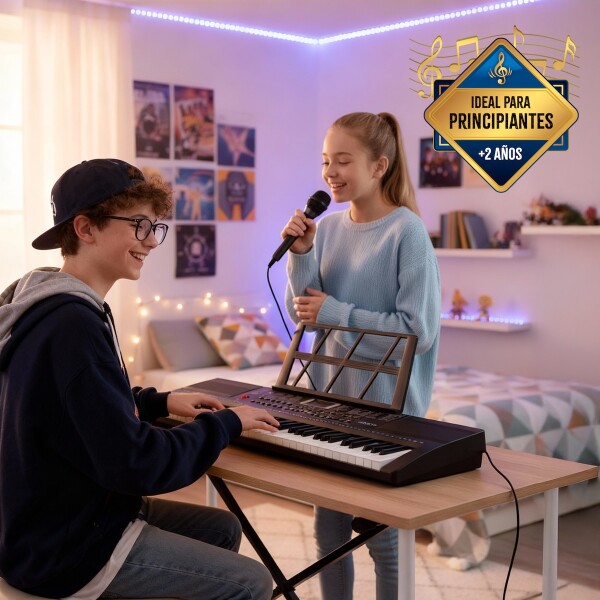 Organo Teclado Musical piano 61 Teclas Microfono 200 Tonos Ritmos Imback Itm008 Imback Organo Teclado Musical piano 61 Teclas Microfono 200 Tonos Ritmos Imback Itm008 Imback