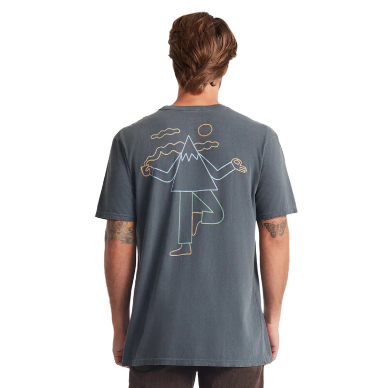 Remera Roark Namastay Here - Gris Remera Roark Namastay Here - Gris