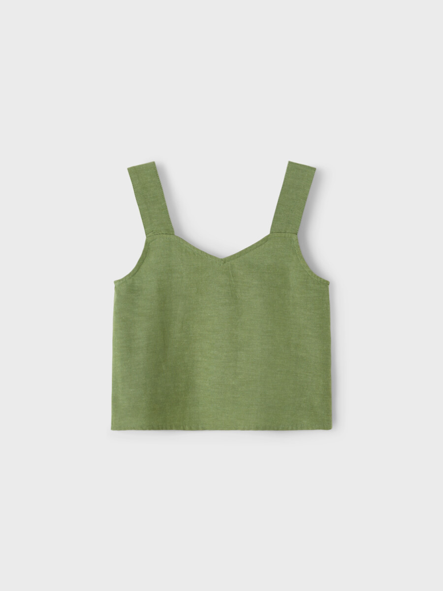 Top De Lino - Hedge Green 