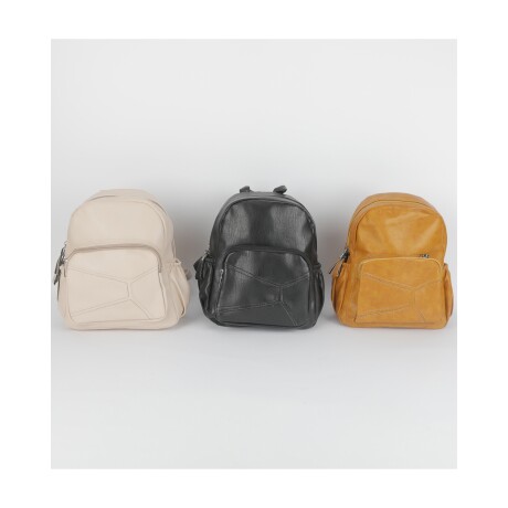 Mochila Canva Berlín rosa con múltiples bolsillos y diseño urbano Rosa