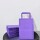 Pack x 50 - bolsa 14x08x20 cm VIOLETA