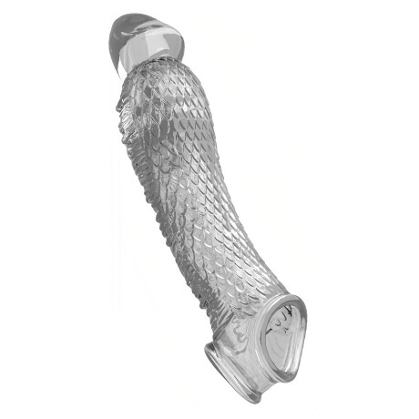 Funda Pene Vibradora Thickened Condom Clear