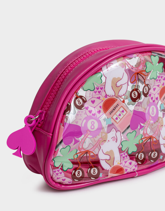 Cartucheras Cartuchera Transparente Estampada - Combinacion Multicolor