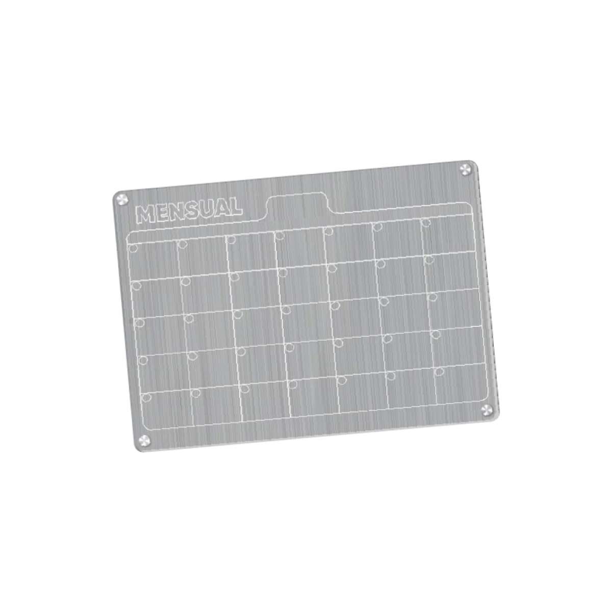 Pizarra planificador magnética acrílica mensual - Sc 