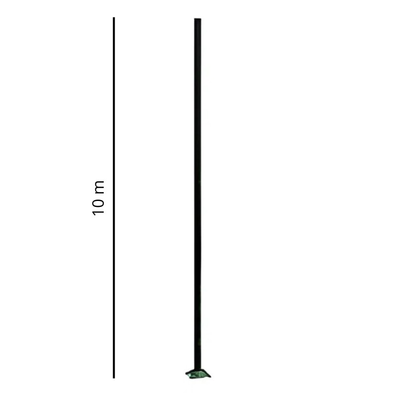 Columna Deportiva con Rack para 8 Focos 10mt Columna Deportiva con Rack para 8 Focos 10mt