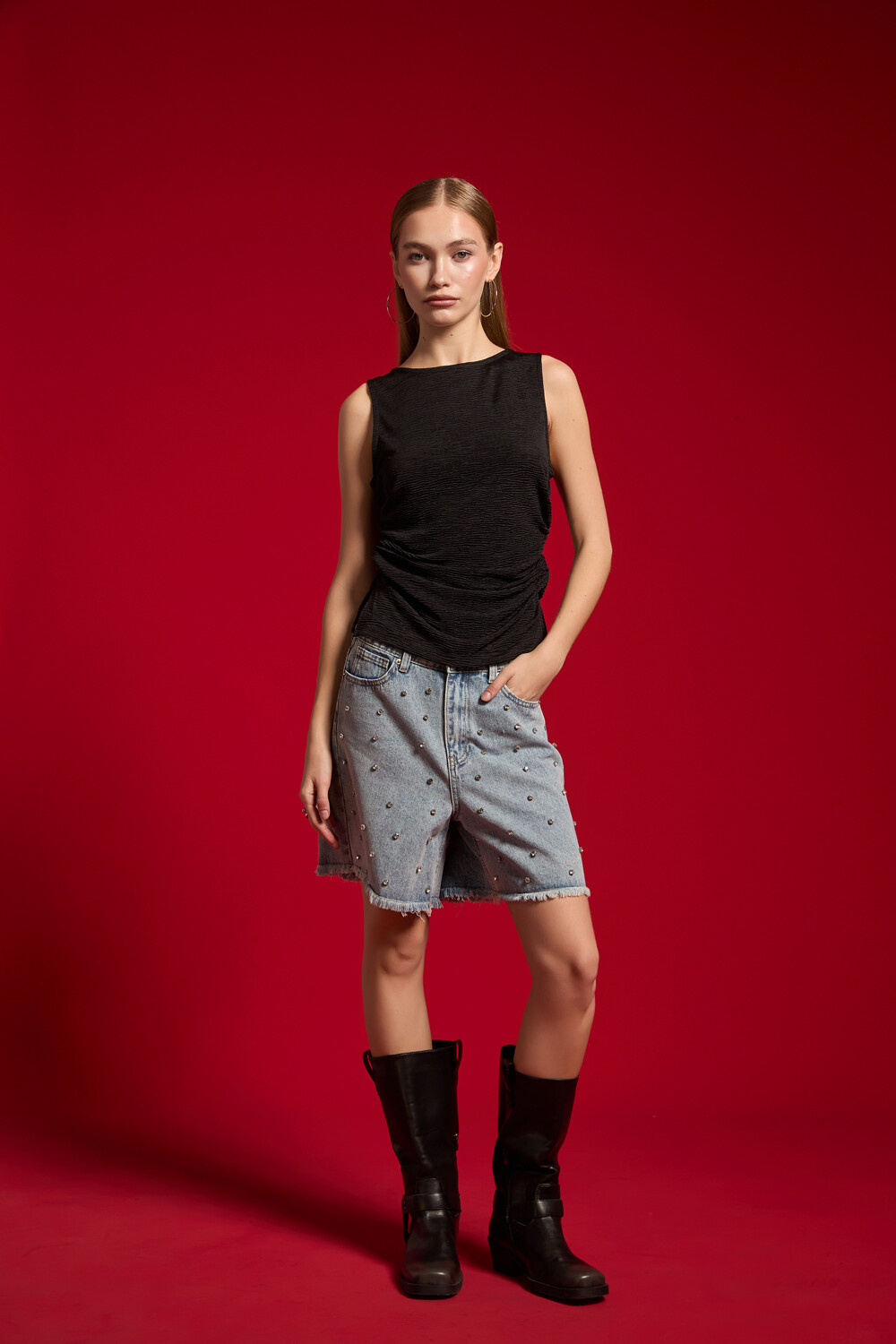 Musculosa Depri Negro