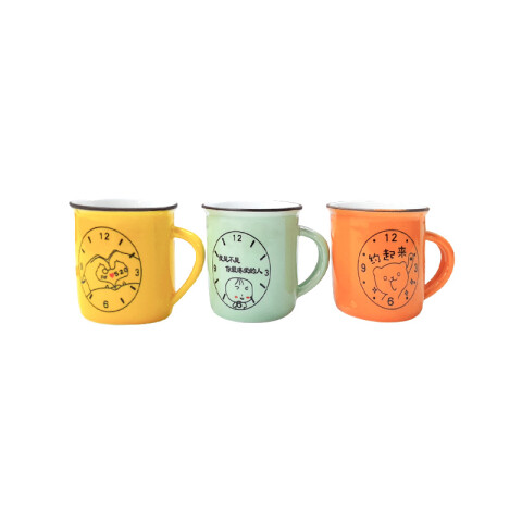 Taza de cerámica reloj 70ml Taza De Cerámica Reloj 70ml