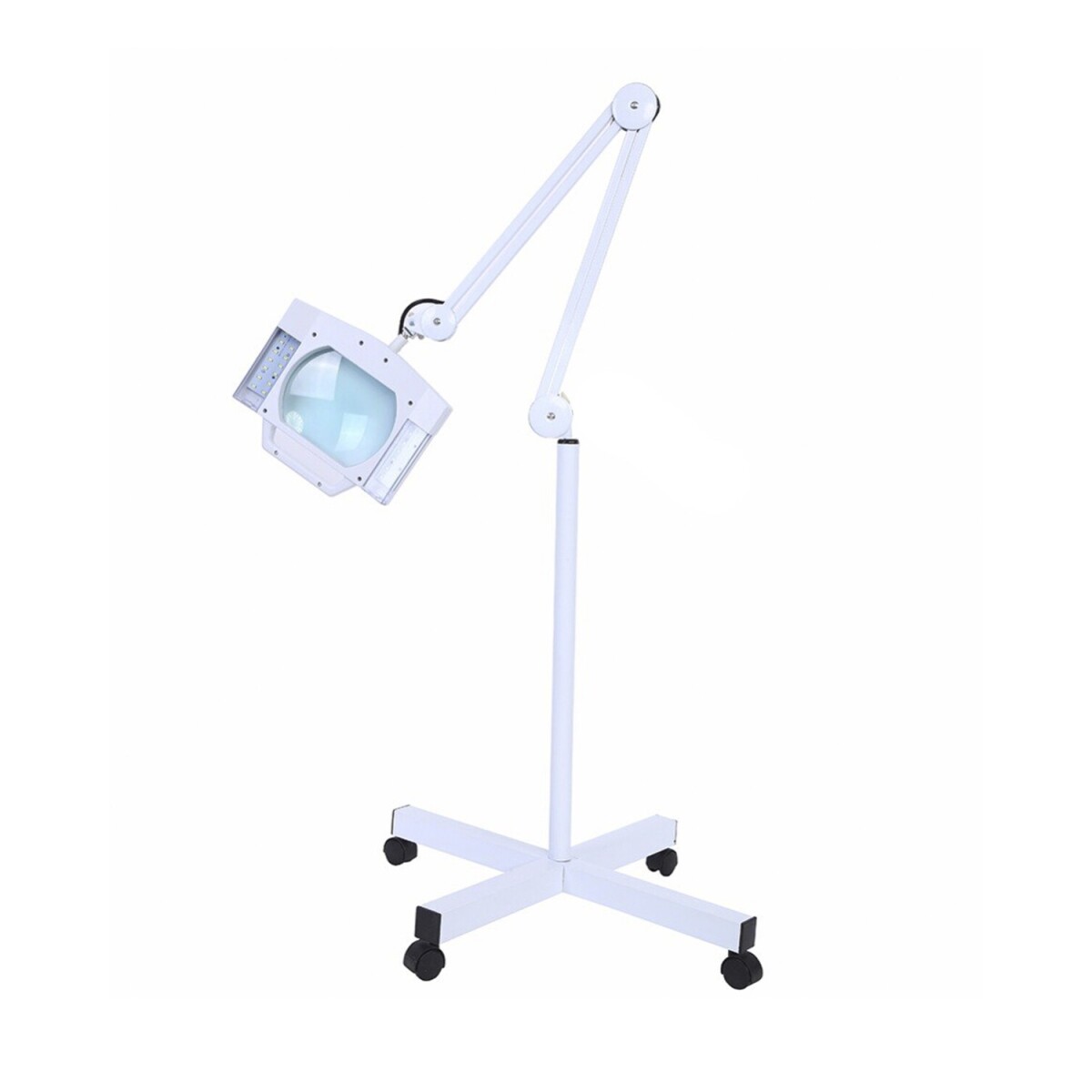 Lámpara Multipropósito Articulada con Luz y Lupa 