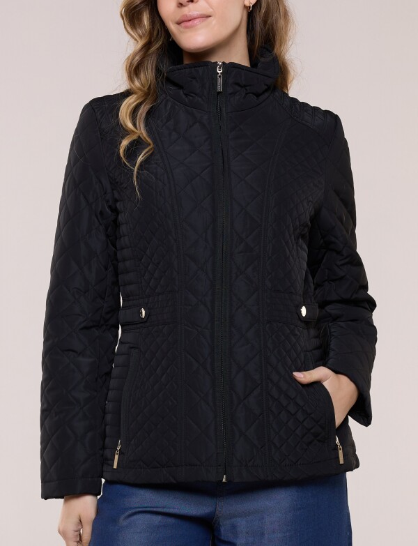 Campera Capitoneada NEGRO