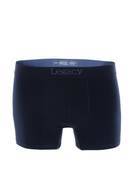 BOXER LISO PACK X3 Azul