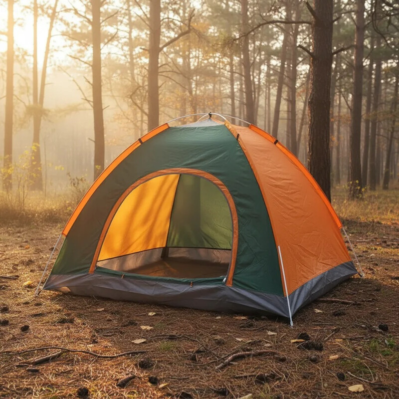Carpa Outter Camping Para Dos Personas 190 X 130cm Verde