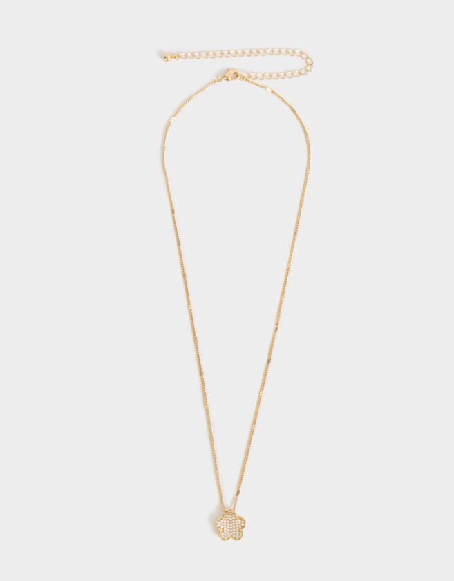 Cadena Corta con Dije Premium Gold Cortos - Dorado