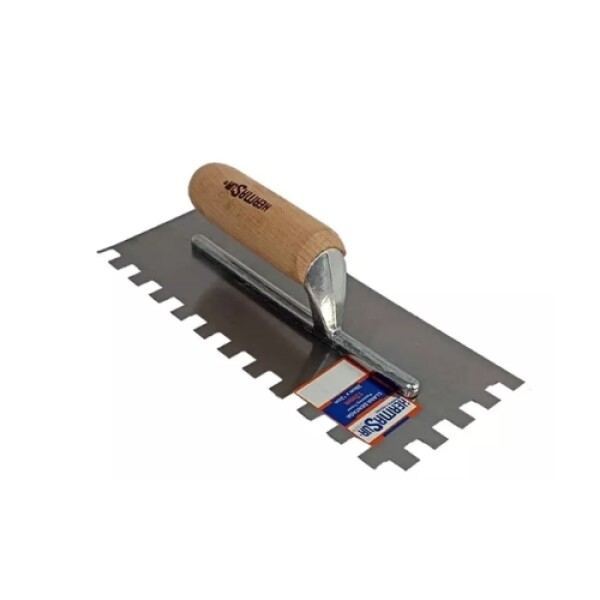 Llana Dentada 8mm 13cm X 28cm Acero Inoxidable Hermasur® Llana Dentada 8mm 13cm X 28cm Acero Inoxidable Hermasur®