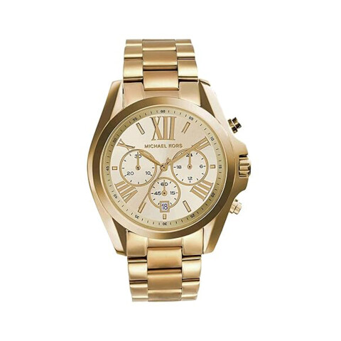 Reloj Michael Kors con Malla Enchapada y Esfera Redonda Reloj Michael Kors con Malla Enchapada y Esfera Redonda