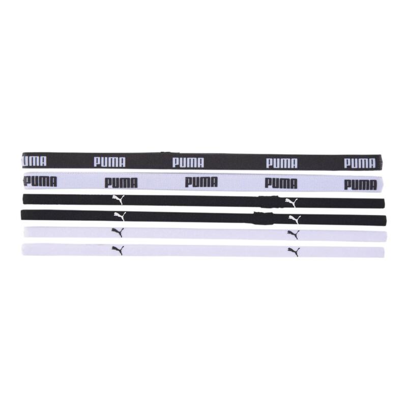 Vincha deportiva Puma Sport x 6 Blanco - Negro