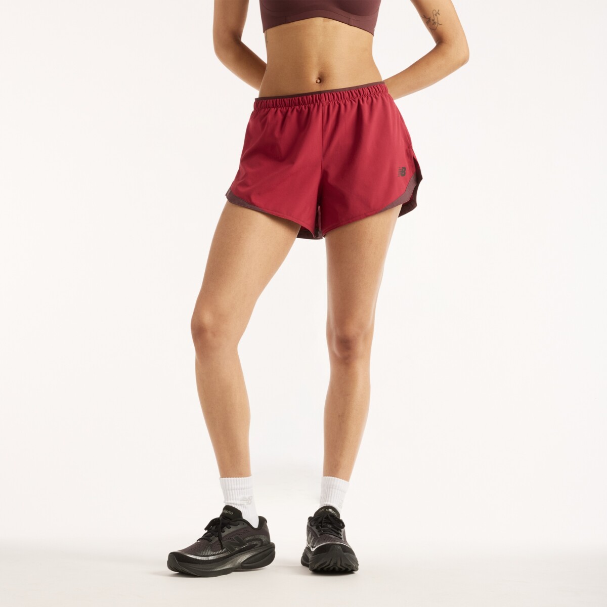 Short Running New Balance de Dama RC Essential WB61J868PDR - RED 