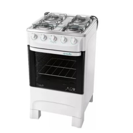 COCINA A GAS ELDOM BERLIN BLANCA 4 HORNALLAS COCINA A GAS ELDOM BERLIN BLANCA 4 HORNALLAS