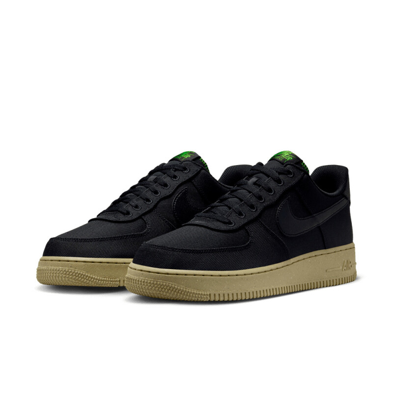 Championes Air Force 1 '07 Lv8 de Hombre Negro