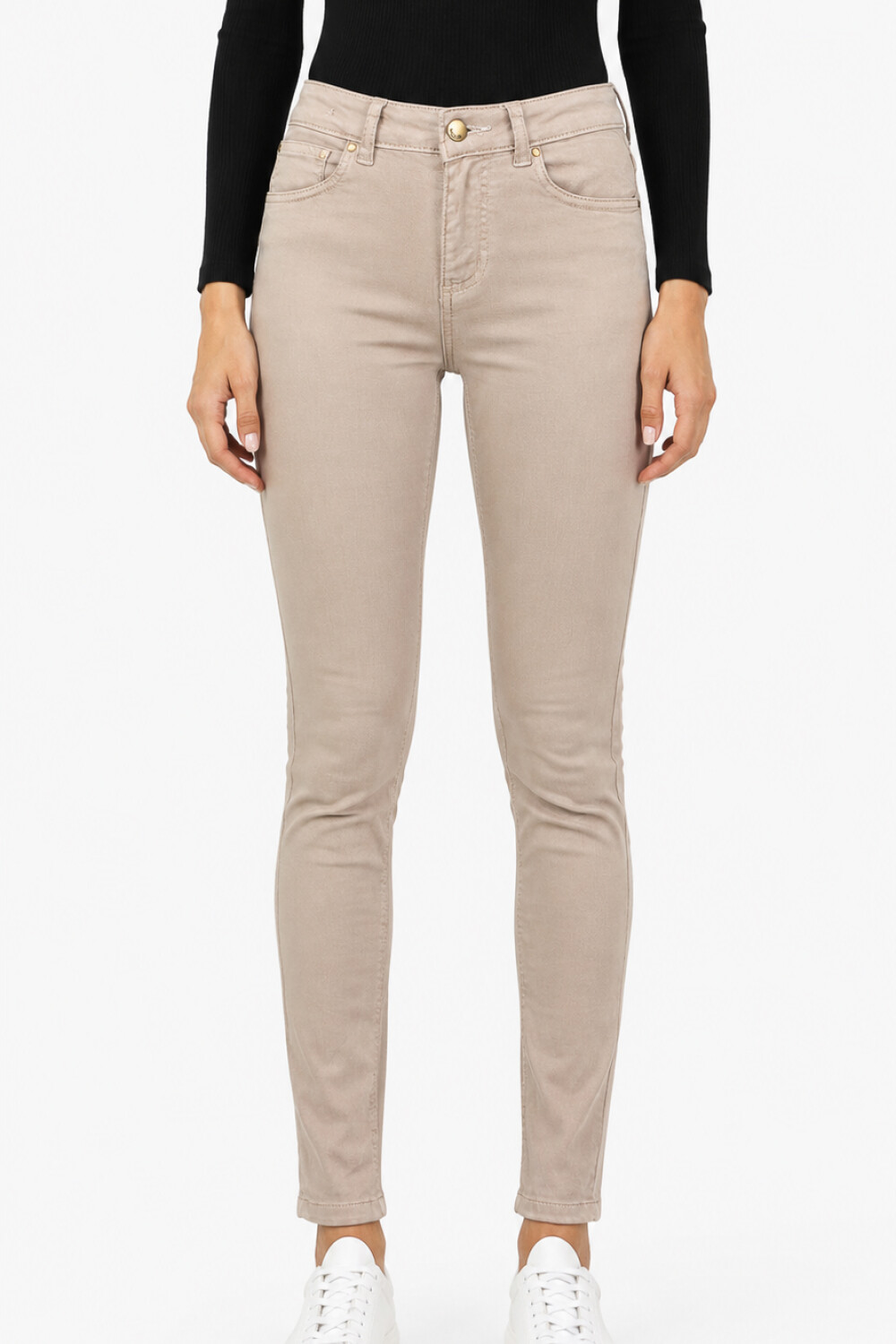 Pantalon Bardot Taupe Claro