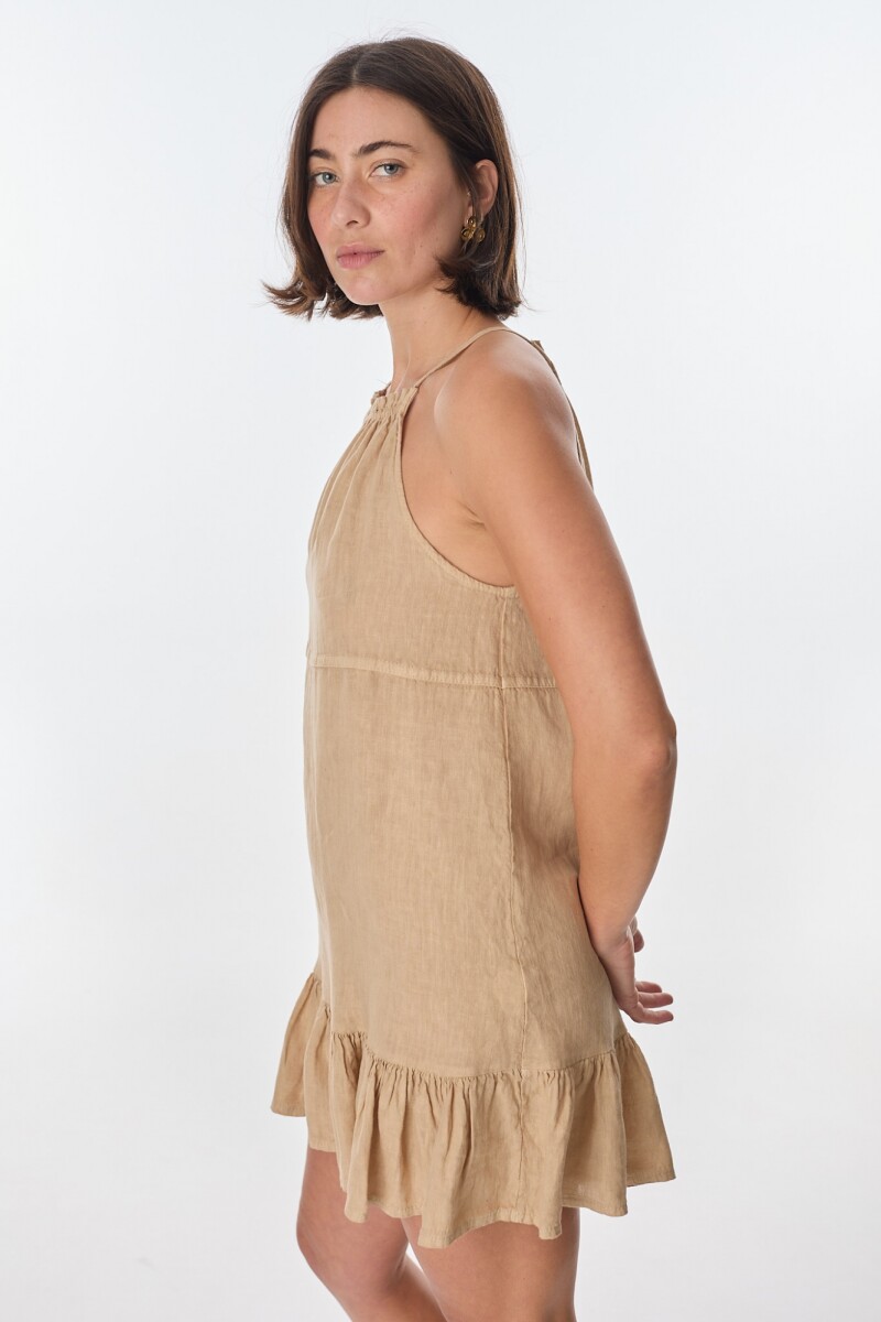 Vestido Lola Beige