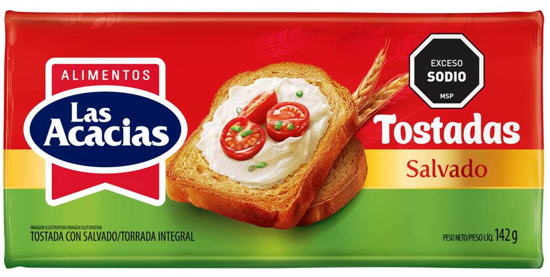TOSTADA LAS ACACIAS 142G SALVADO 
