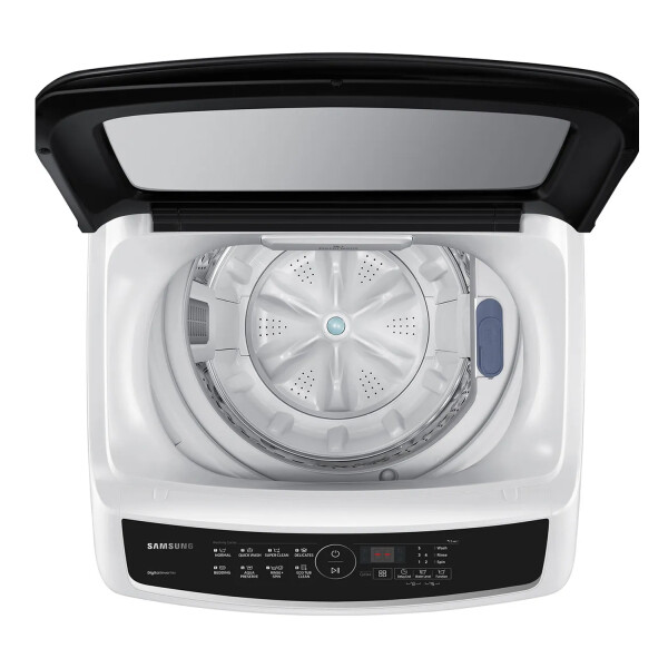 Lavarropas Samsung Carga Superior 8kg Inverter LAVARROPAS SAMSUNG 8KG WA80CG4240BW W/BK