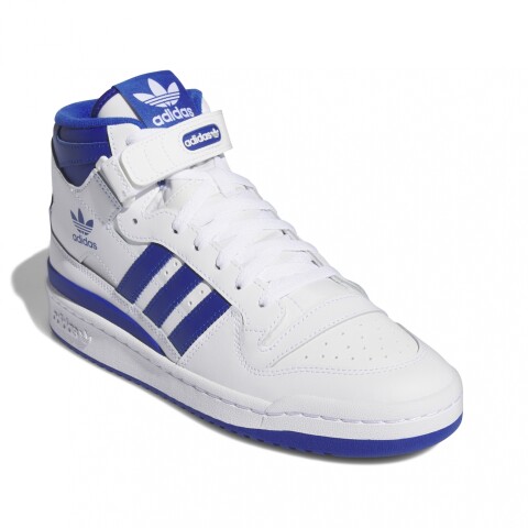 adidas FORUM MID Cloud White/blue
