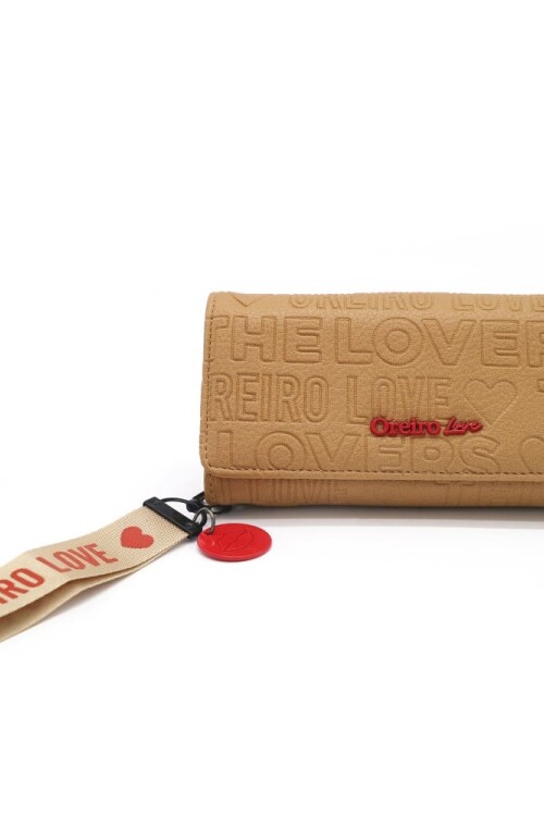 Billetera Las Oreiro Camel