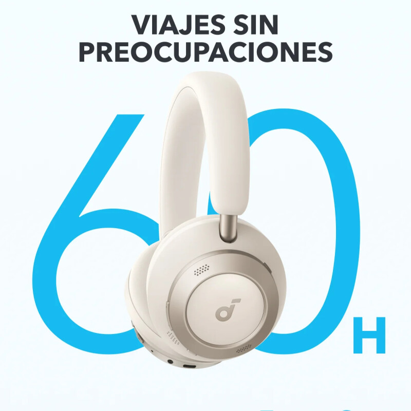 Auriculares Inalámbricos Anker Soundcore Space One Pro White Auriculares Inalámbricos Anker Soundcore Space One Pro White