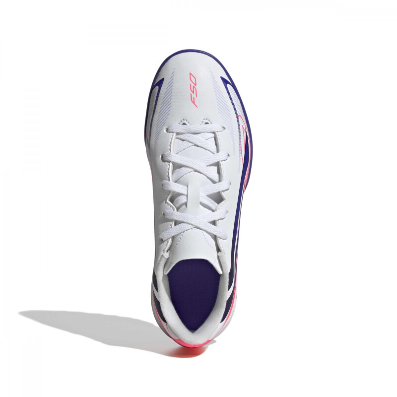 Championes Adidas F50 HYPERFAST CLUB TF J Niños KK1368 Blanco-violeta
