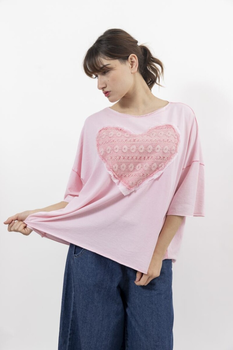 SWEATER ALGODON ALBA - ROSA 