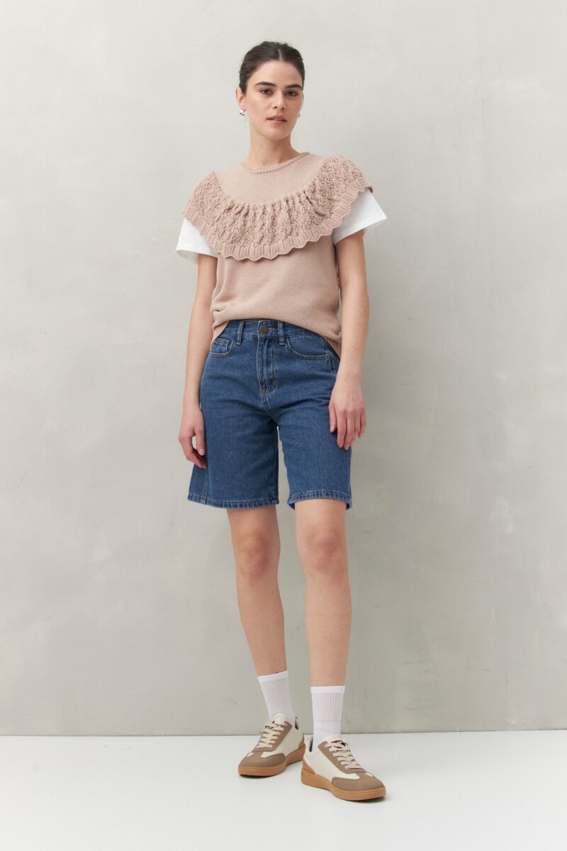 CHALECO LUPE Tostado