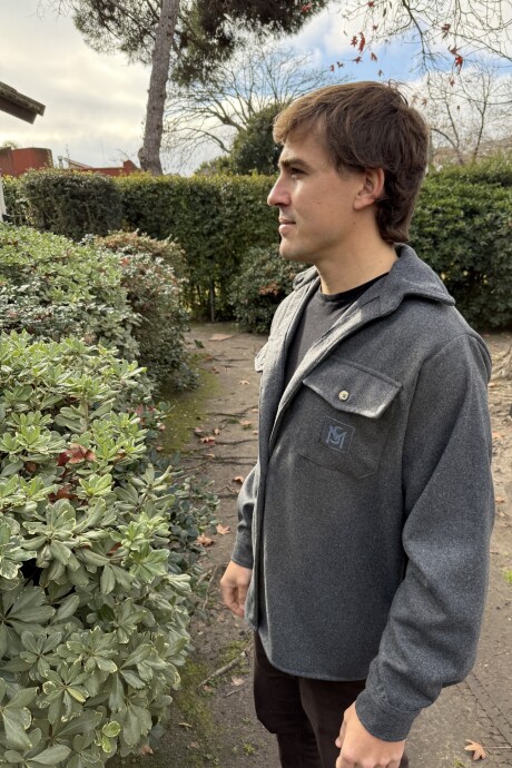The New Blazer Hombre Gris Oscuro
