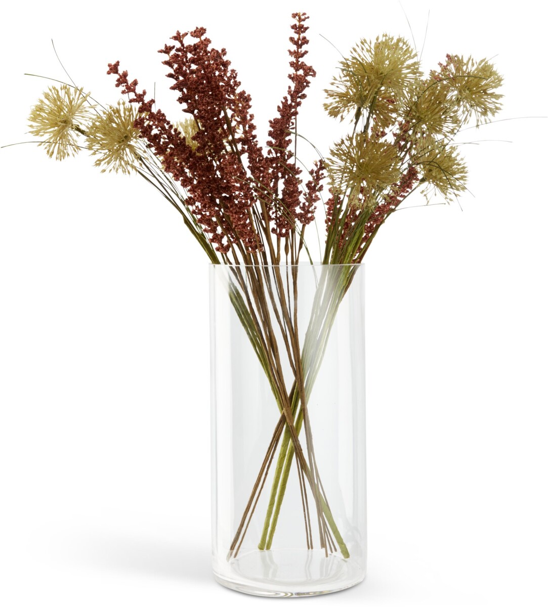 Jarrón FRANK Ø15xA30cm transparente 