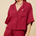 CAMISA FIAMMA RUSTY Berry