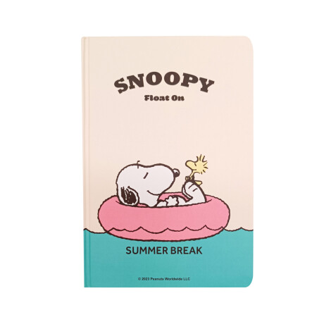 Cuaderno Snoopy beige