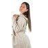 SACO CON CAPUCHA UN. BEIGE