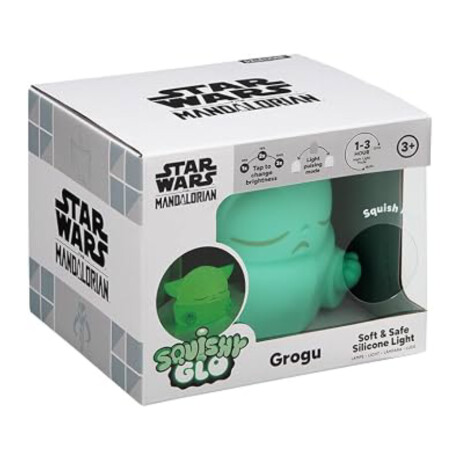 Lampara The Mandalorian - Grogu Soft & Safe Silicone Light Lampara The Mandalorian - Grogu Soft & Safe Silicone Light