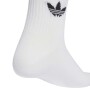 Medias Adidas 3S Crew S 3 Pack Unisex White