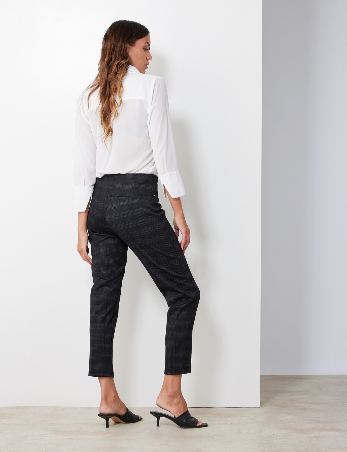 Pantalon Pretina Ancha - Gris — LA OPERA