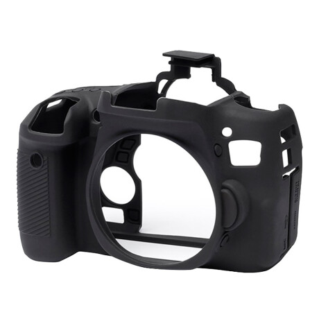 Easycover - Funda de Silicona para Canon (760D / T6S) ECC760DB - Flexible y Elastico. Color: Negro. 001