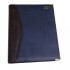 AGENDA ABEZETA 201 CLASICA DEL AÑO TAPA COSIDA SEMANA A LA VISTA TAPA MARRON Y AZUL