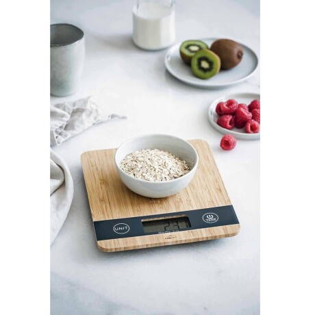 Balanza digital de cocina bamboo 5 kgs Balanza digital de cocina bamboo 5 kgs